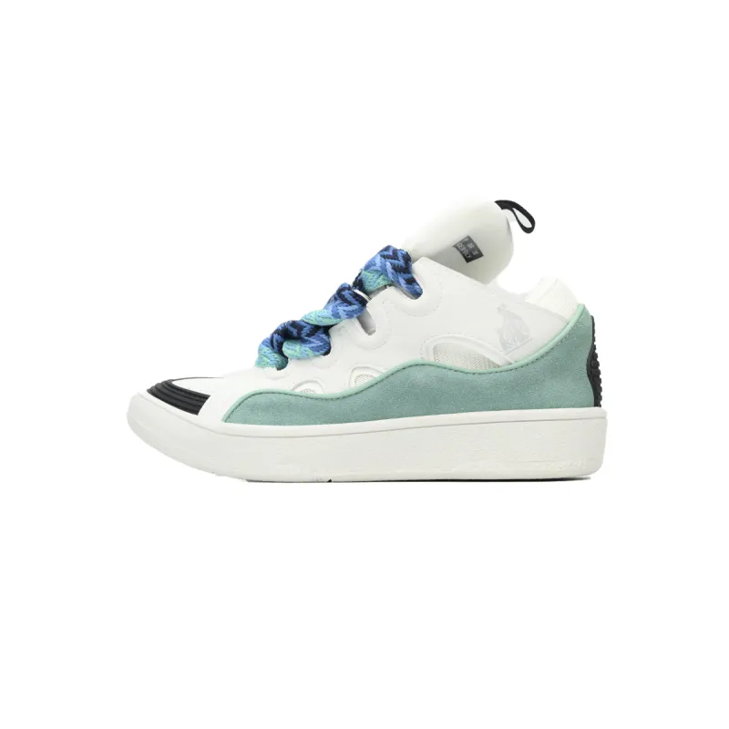 Lanvin Curb Sneaker White Blue FMSKRK11DRAGH22
