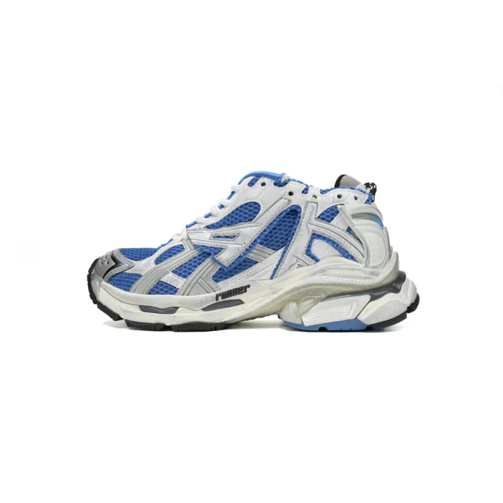 Balenciaga Runner Blue White
