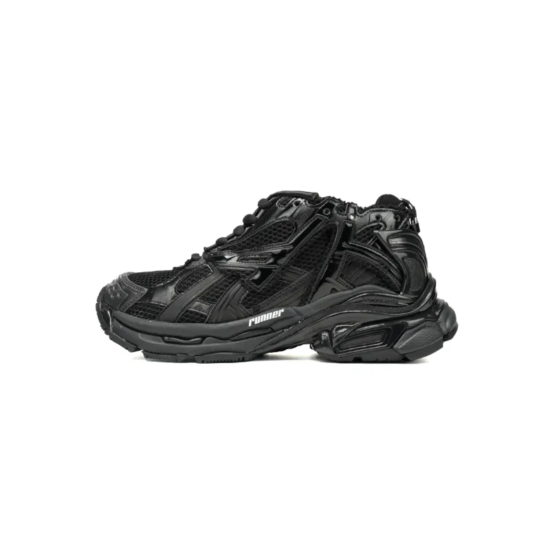 Balenciaga Runner Sneaker Black 772774W3RBT1000