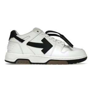 OFF-WHITE Out Of Office OOO 30 MM Low Tops Black White