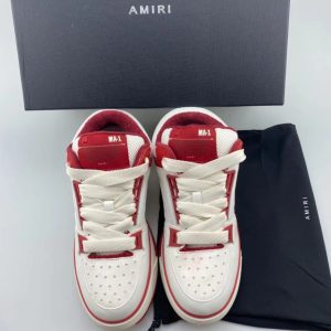AMIRI M1 Low White Red