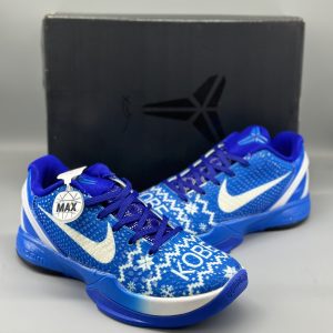 Nike Kobe 6 Blue White Chrismas