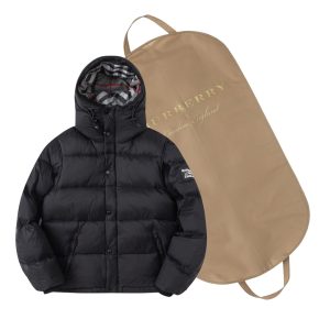 Burberry Jacket Detachable Sleeves Black