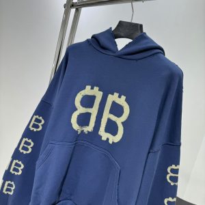 Balenciaga Blue Hoodie--contact us for more styles