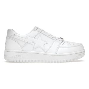 A Bathing Ape Bape Sta Low White Leather (2020)