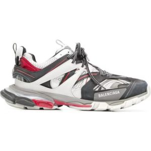 Balenciaga Track White Grey Red