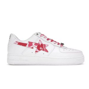A Bathing Ape Bape Sta Low White ABC Camo Pink(2021)