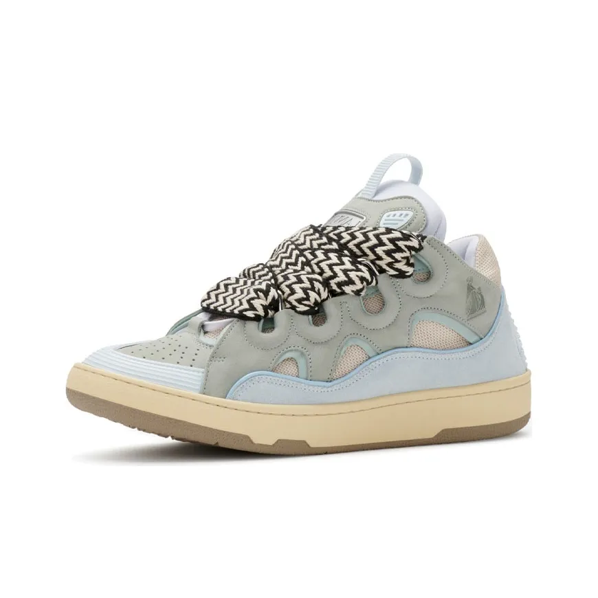 Lanvin Leather curb Light Blue Gum FW-SKDK02-DRA2-A2121