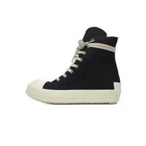 Rick Owens DRKSHDW Hollywood High Sneaks 'Black Milk'