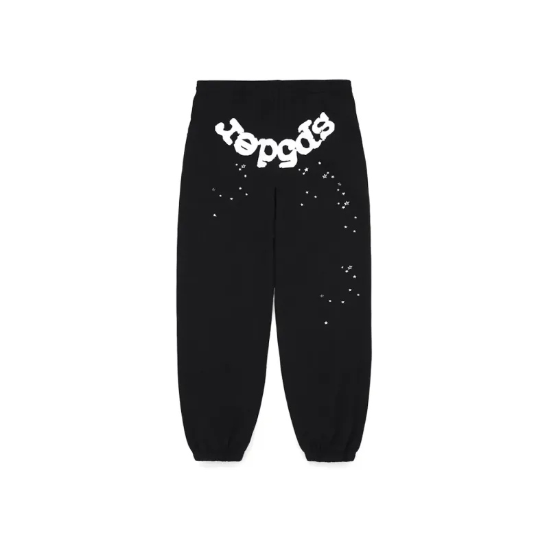 Sp5der OG Web Sweatpant Black