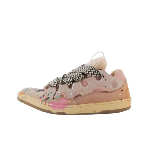 Lanvin Leather Curb Gallery Dept. Pale Pink Multi FW-SKDK02-DRGD-P22B5S0
