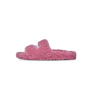 Balenciaga Furry Slide Rose Red 654261W2DO15596