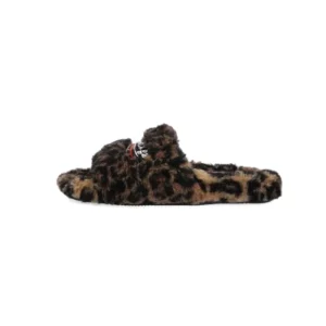 Balenciaga Furry Slides Leopard 654261W2F119634
