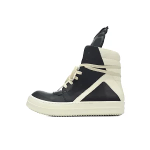 Rick Owens Geobasket Black and White RU02C7894LCGLPO-7511