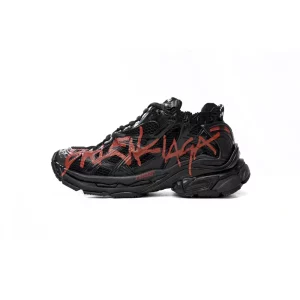 Balenciaga Runner Black And Red Characters 677402 W3RB1 0102