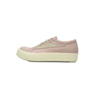 Rick Owens DRKSHDW EDFU Vintage Sneakers Faded Pnk Pearl Milk
