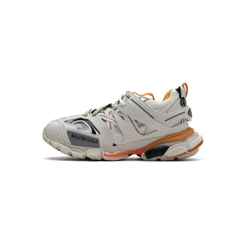 Balenciaga Track White Orange 542436 W1GB7 9059 (LED)