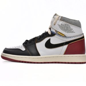 Union X Air Jordan 1 OG Hi Retro“Black Toe” BV1300-106