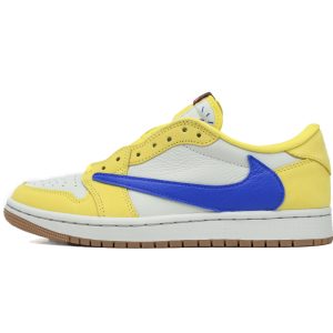 Travis Scott x Air Jordan 1 Low OG 'Canary' DZ4137-700