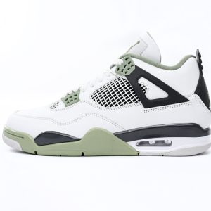 Air Jordan 4 WMNS “Oil Green”Seafoam (W) AQ9129-103