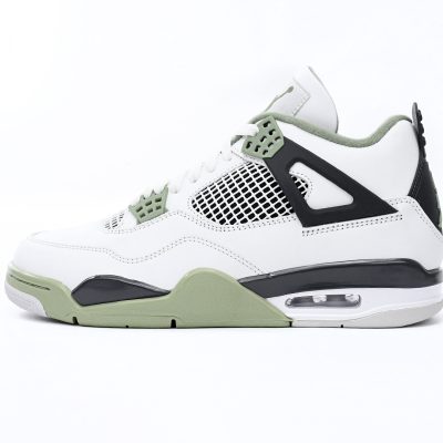 Air Jordan 4 WMNS “Oil Green”Seafoam (W) AQ9129-103