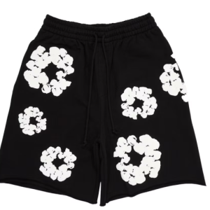 Denim Tears The Cotton Wreath Shorts Black FW23
