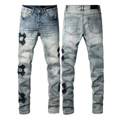 Top Quality Purple Jeans ,AN8936