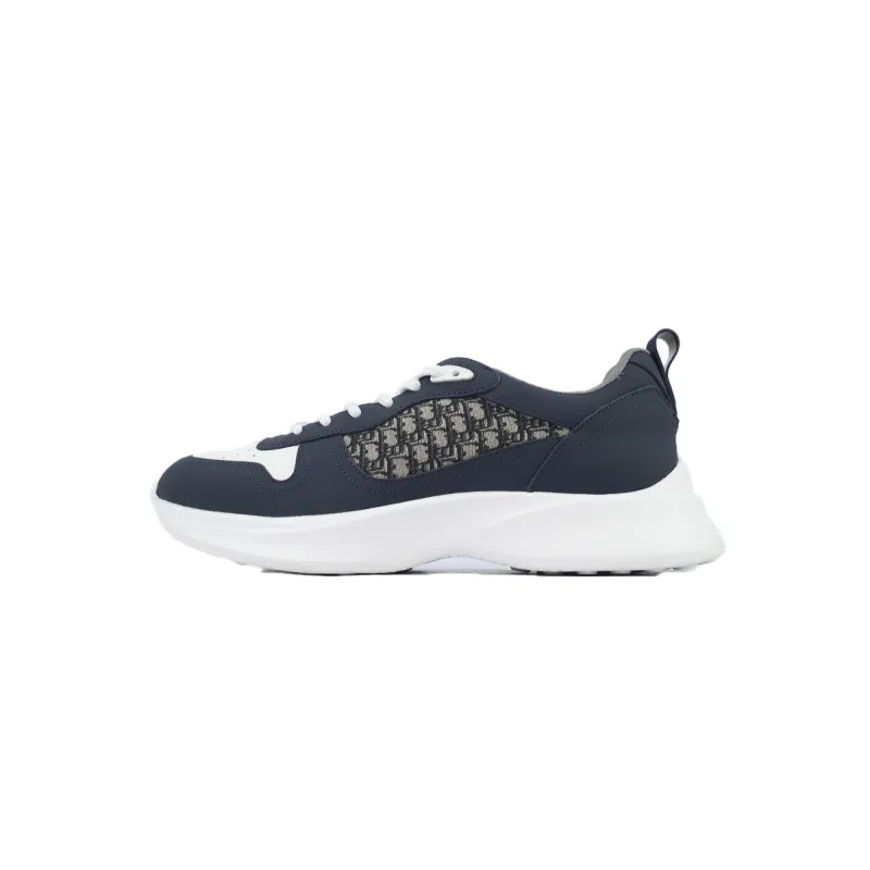 Dior B25 Runner Navy Blue Oblique Jacquard