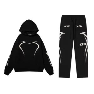 Hellstar Hoodie Tracksuit Black