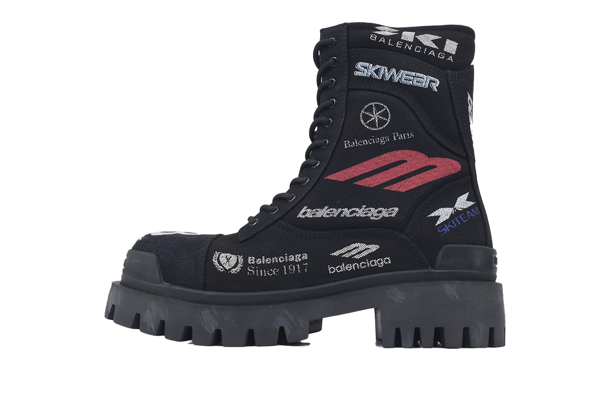 Balenciaga Strike Combat Co Branded Graffiti