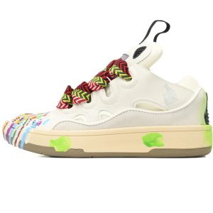 LANVIN White Seven Color Painting|12