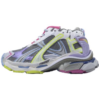 Balenciaga Runner Sneaker Pink Blue Purple