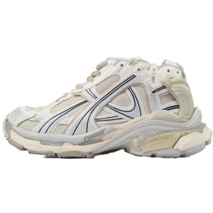 Balenciaga Runner Sneaker White Brown
