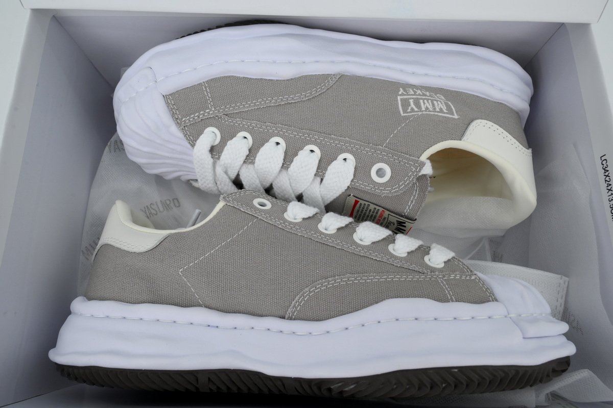 706帆布灰白 三原康裕低帮时尚板 NO.706 MIHARA YASUHIRO Canvas Gray White 01.jpg
