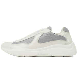 Prada White Silver