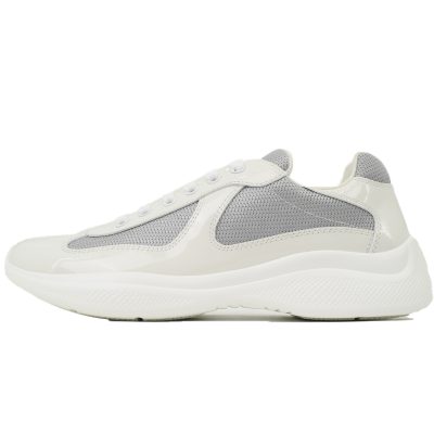 Prada White Silver