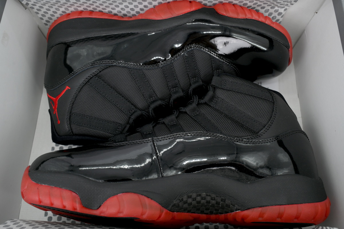 新黑红 乔丹11代篮球鞋运动鞋 378037-326 Air Jordan 11 Retro New Black Red 01.jpg