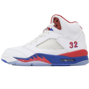 Air Jordan 5 Retro Bai Lan Hong