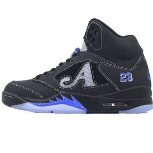Awake NY x Air Jordan 5 Retro 'Black Racer Blue'  DV4982-004