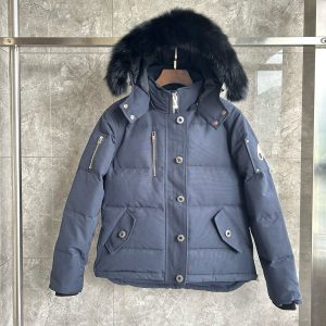Dark Blue Moose Knuckles Down Jacket | Classic women's shorts